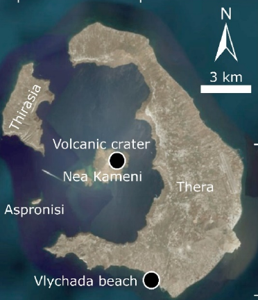 Santorini Volcanic Complex, Greece